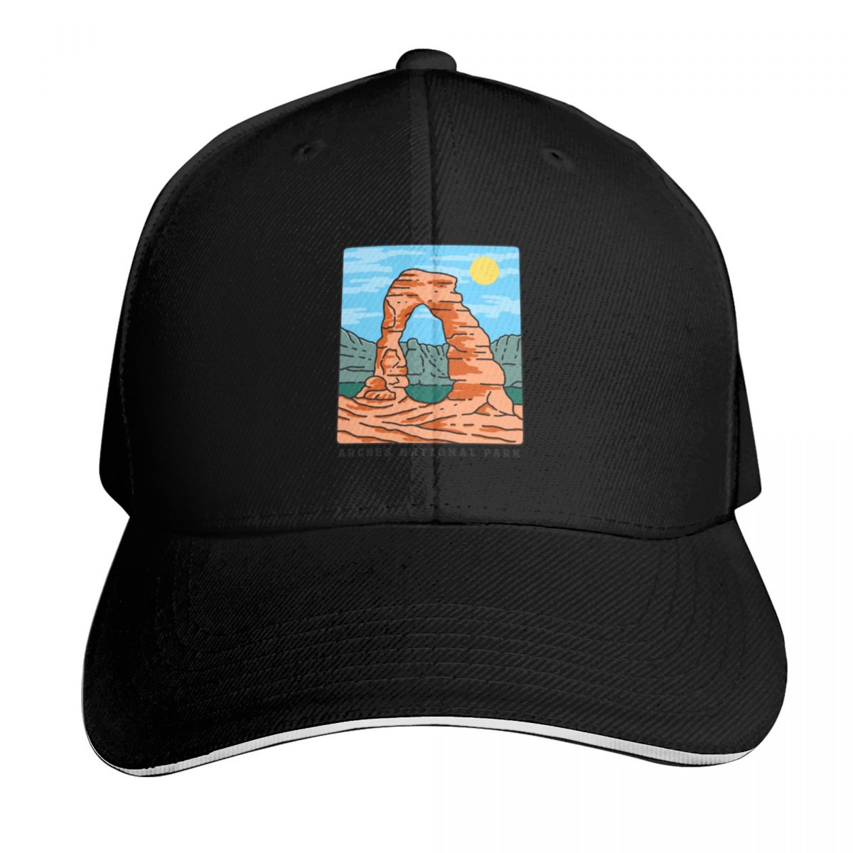 Outdoor Adventure Golf - Arches National Park Adventure Baseball Cap