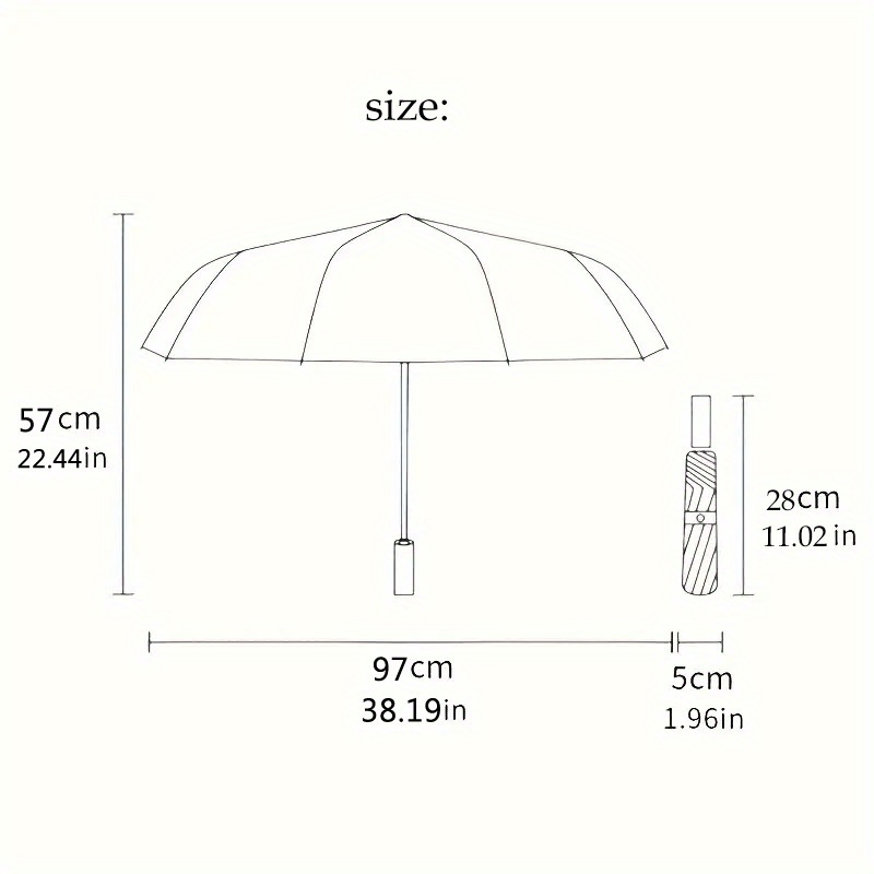 1pc Automatic Open/Close Umbre - Outdoor Adventure Golf recensione e prezzo