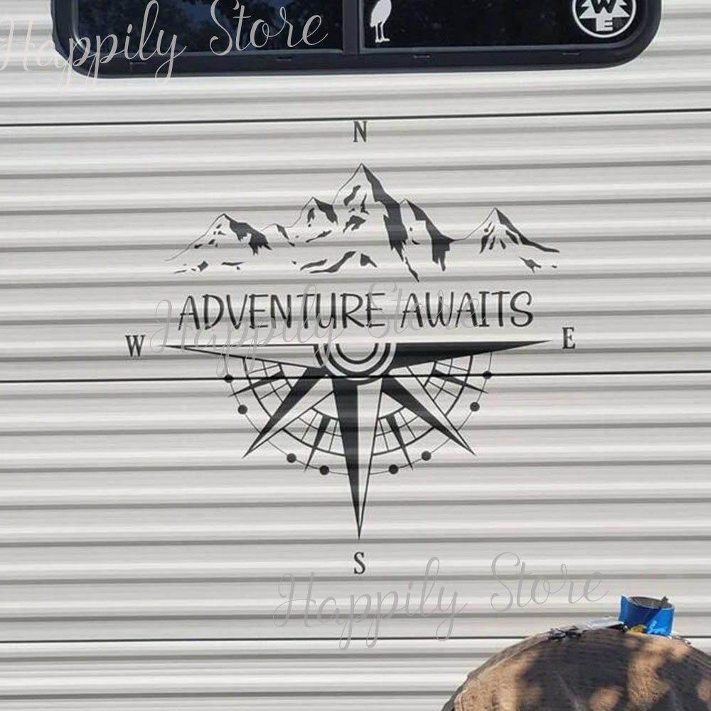 Campervan Stickers Adventure A - Outdoor Adventure Ideas recensione e prezzo