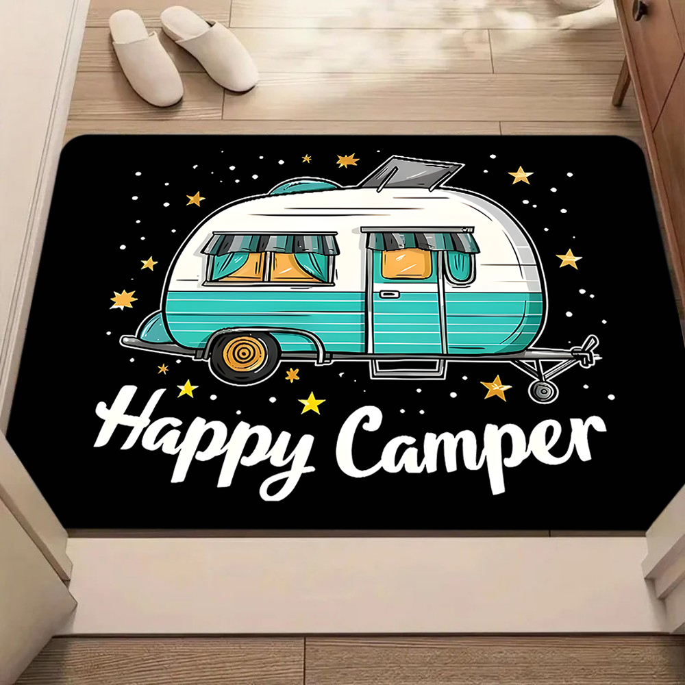 Vintage Camper Van Doormat wit - Outdoor Adventure Golf recensione e prezzo