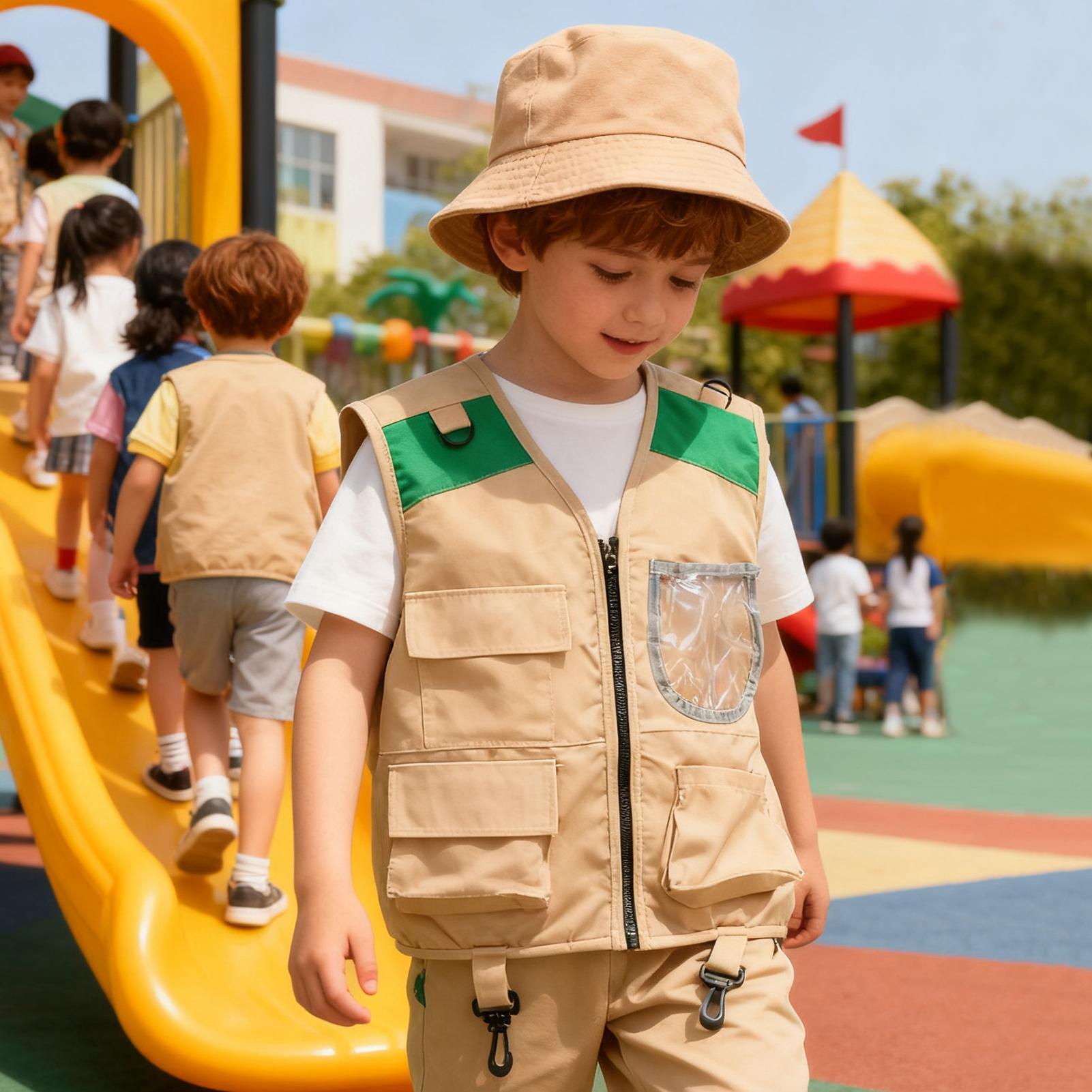 Kids Explorer hat and vest Cos - Outdoor Adventure Outfit recensione e prezzo