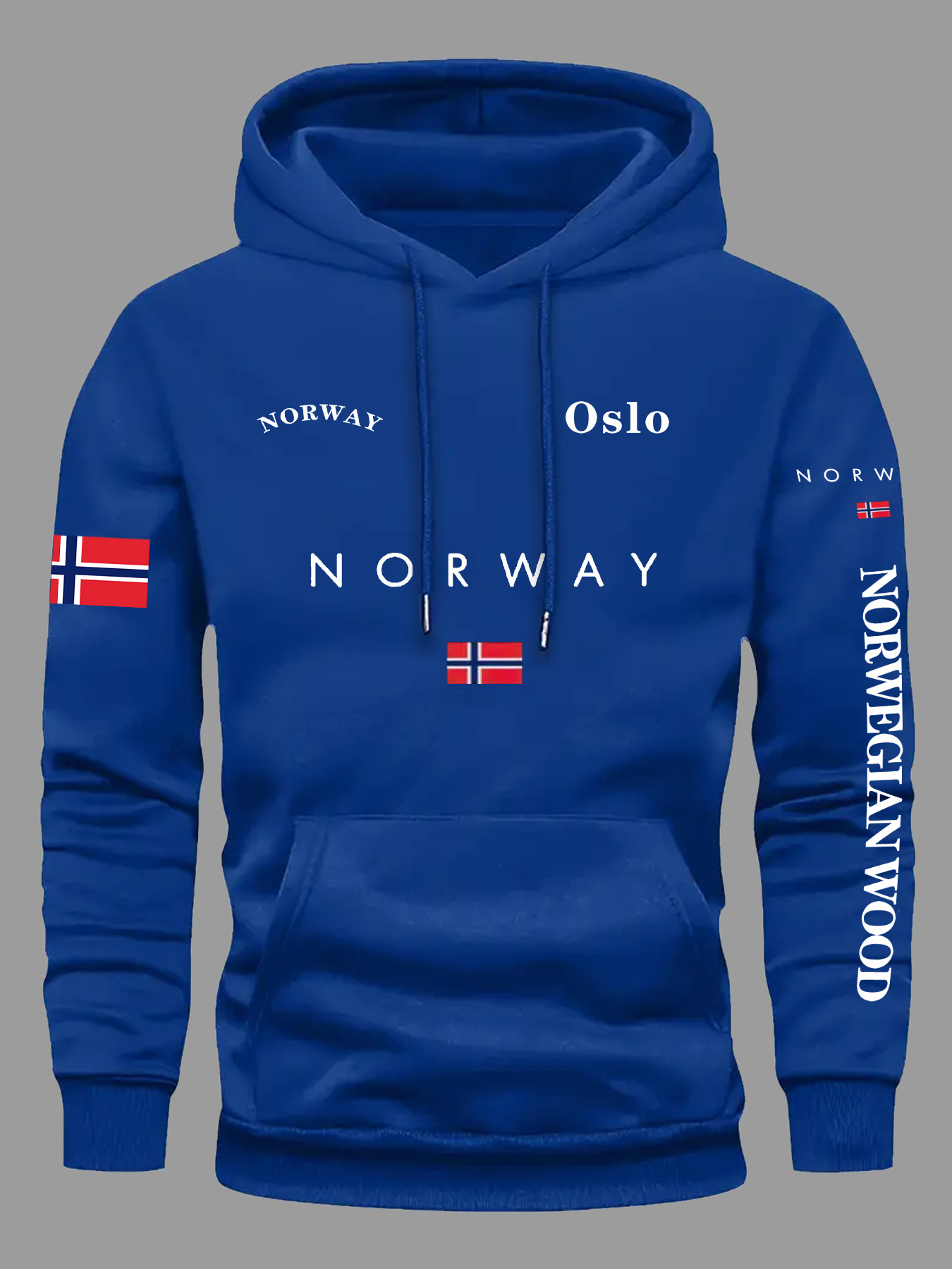 NORWAY Flag Hoodies Men Women  - Outdoor Adventure Outfit recensione e prezzo
