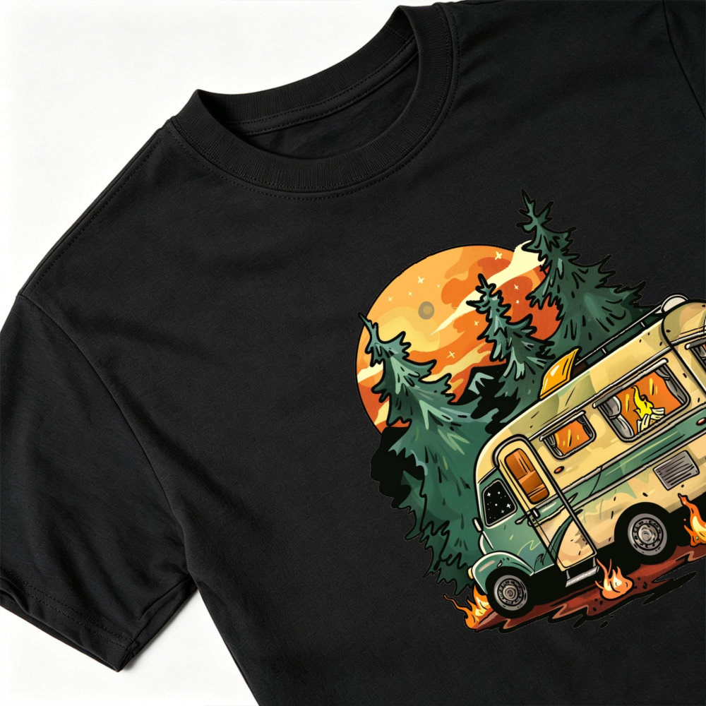 Men T-Shirt Summer Outdoor Cam - Outdoor Adventure Ideas recensione e prezzo