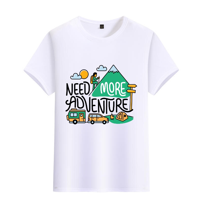 Men's Black Round-Neck Short-S - Outdoor Adventure Outfit recensione e prezzo