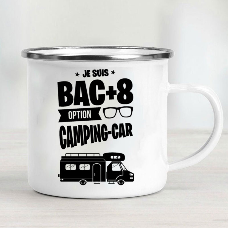 Camping Car Enamel Mug Adventu - Outdoor Adventure Ideas recensione e prezzo
