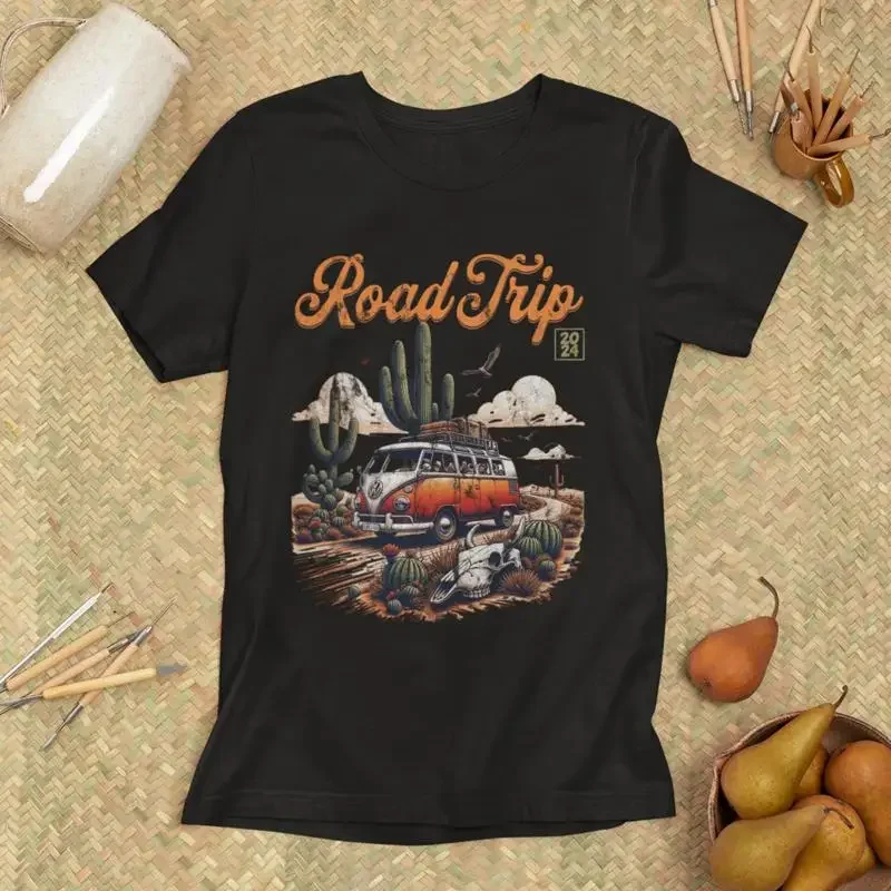 Road Trip T Shirt Classic Vanl - Outdoor Adventure Ideas recensione e prezzo